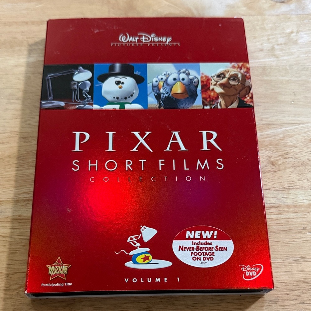Pixar Short Films Collection Volume 1 DVD